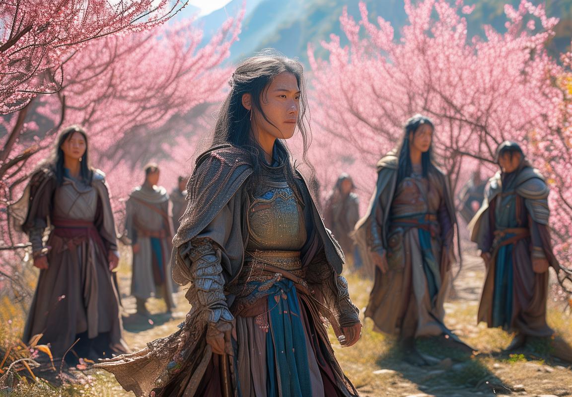 桃源秘境：团队智慧揭秘桃花源神秘传说