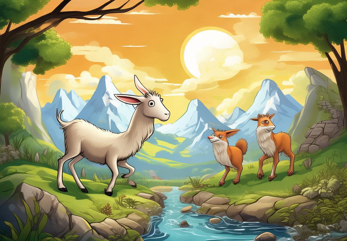疯狂的山羊星星之旅：挑战中的英雄，梦想的翅膀