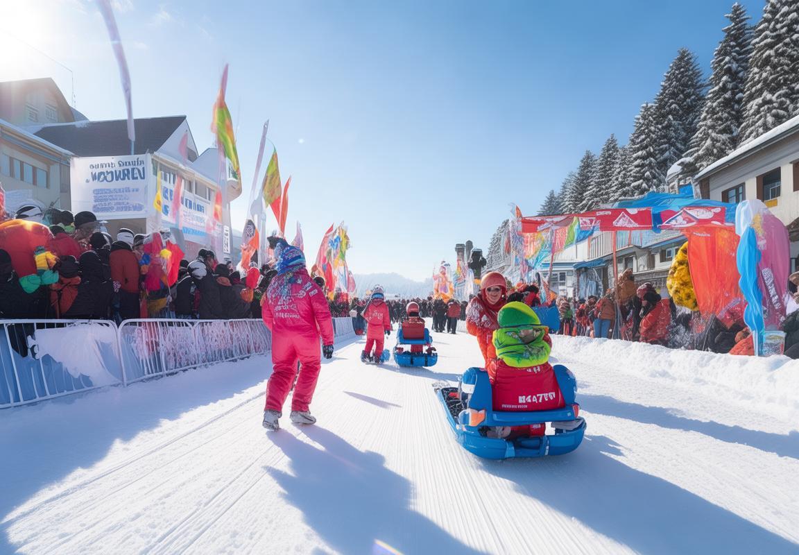 欢乐雪橇赛：激情体验，我们一起挑战