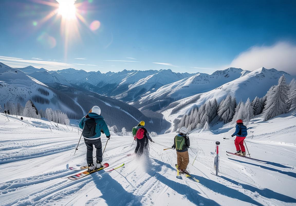 冬日狂欢：我们一起挑战疯狂滑雪的激情体验