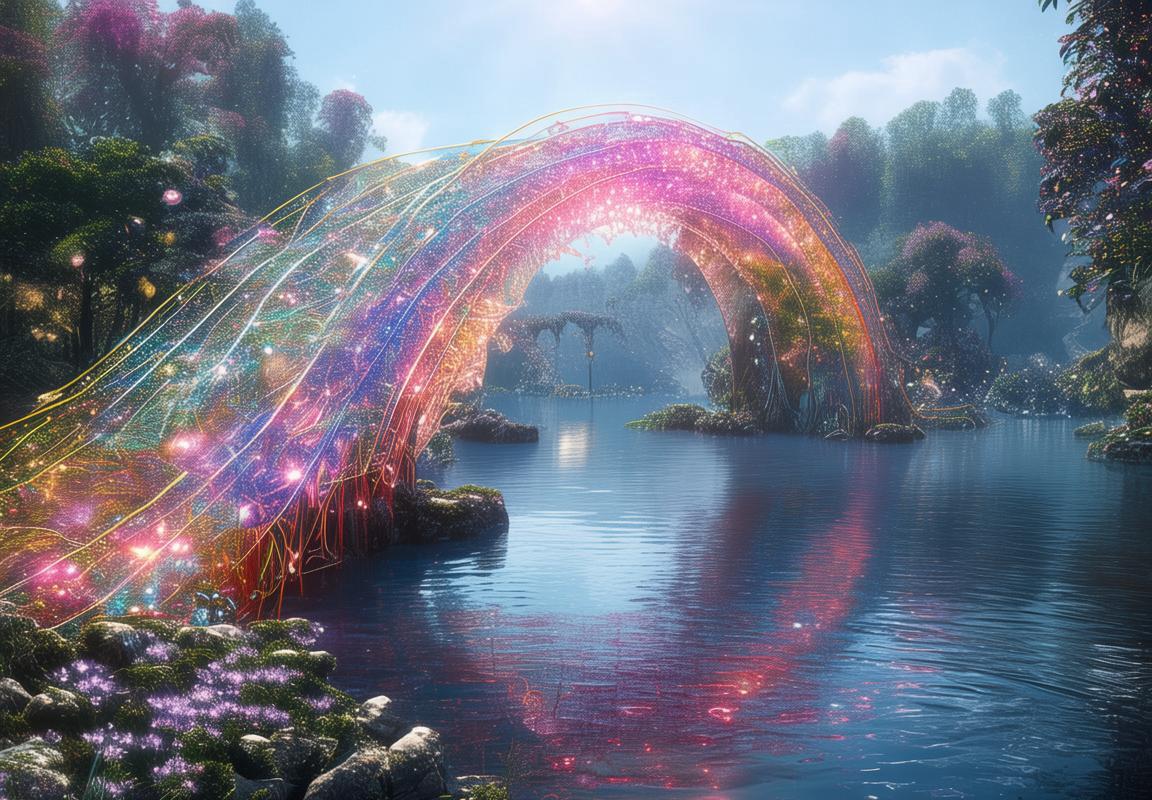 梦幻仙界彩虹桥：穿越彩虹开启奇幻之旅