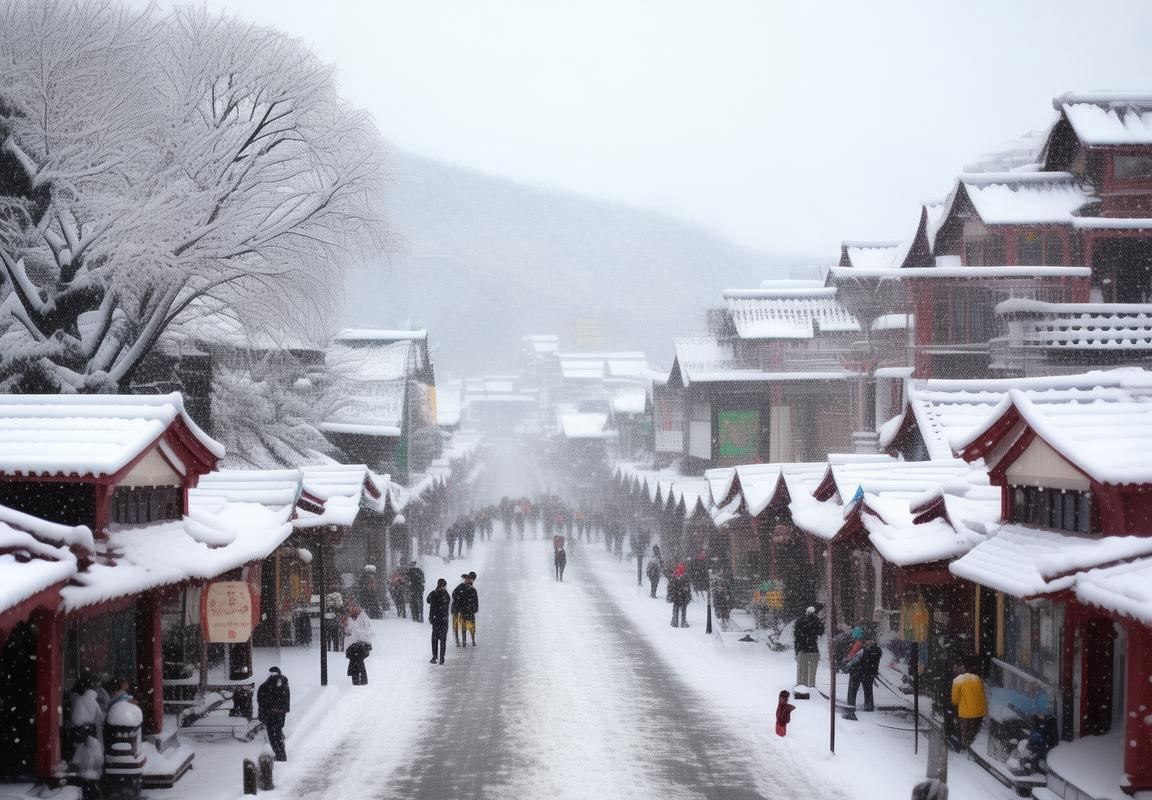 云南迎25年首场降雪，城市银装素裹，我们一起感受冬日童话