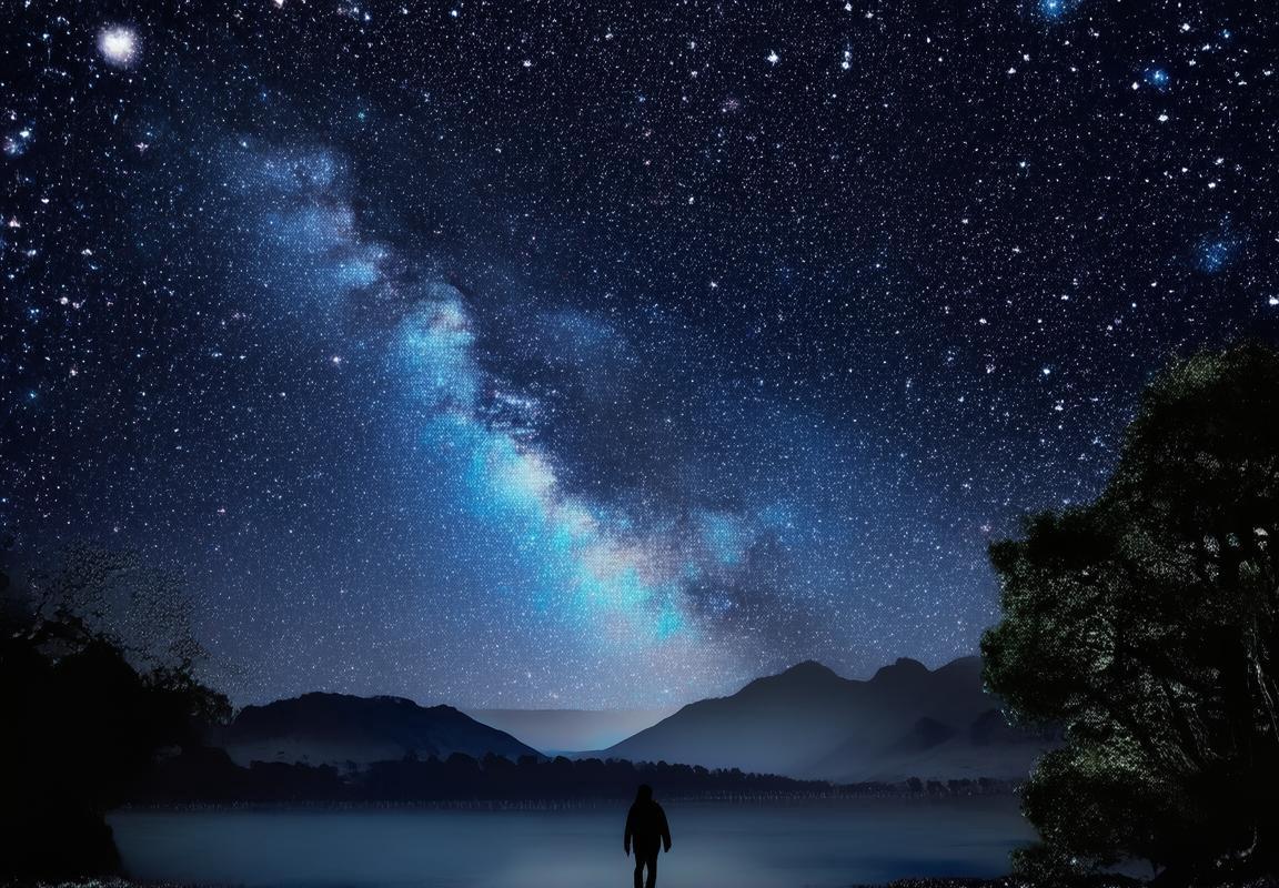 夜幕低垂下的苍穹绝唱：梦想诗意心灵之旅