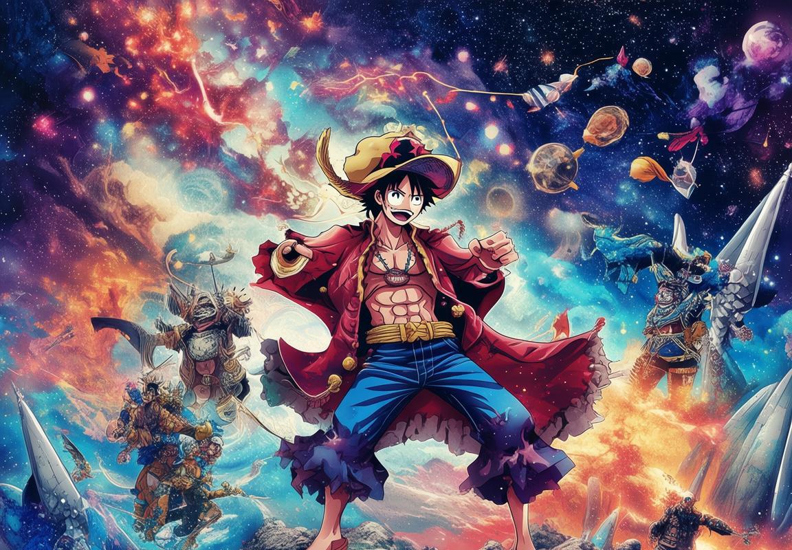 海贼王与星际争霸：欢乐冒险之旅，梦想与星际战士同行