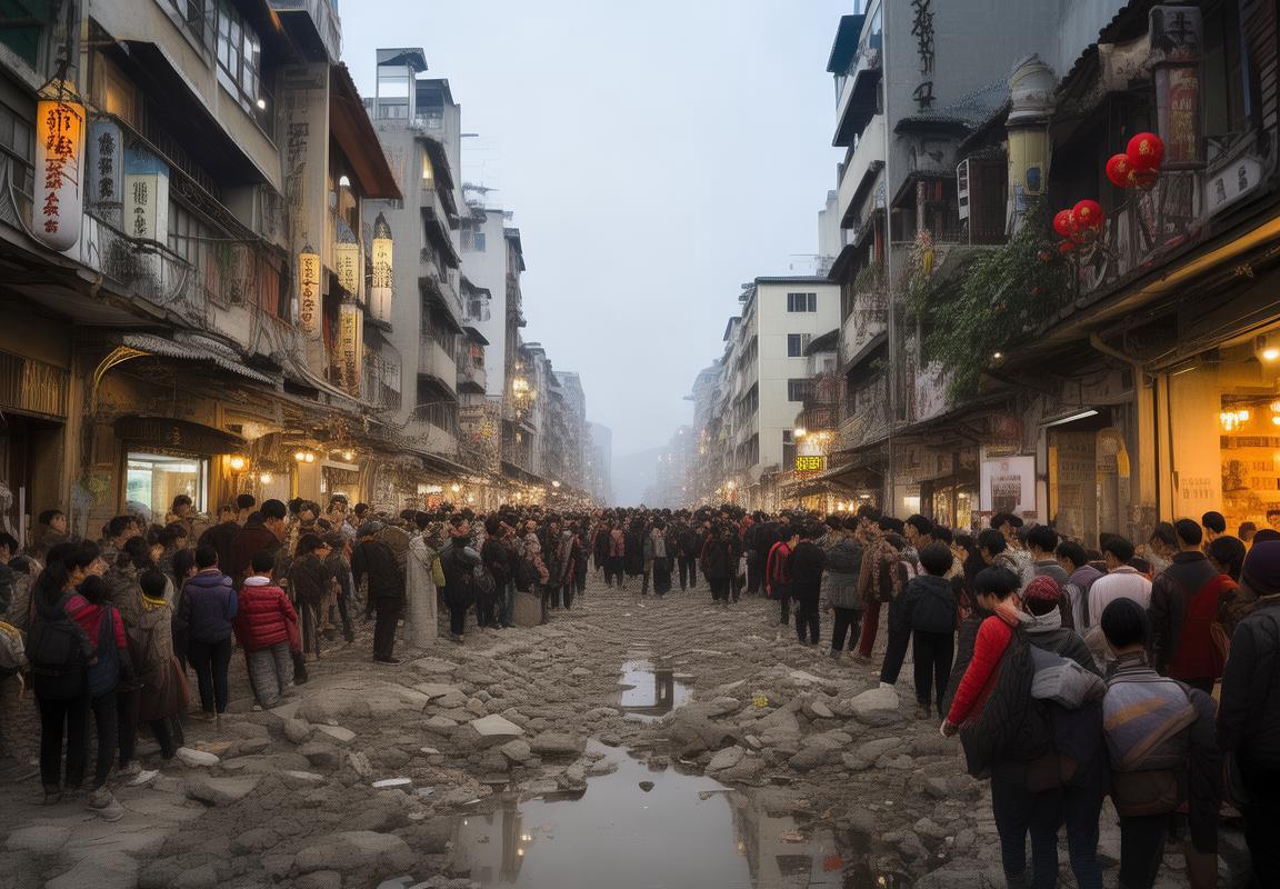 山西临汾4.1级地震后：街头井然有序，市民信心满满，临汾地震应对纪实