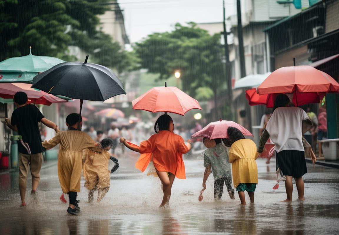 暴雨中的欢乐与饥荒边缘的温馨：社区凝聚力见证挑战