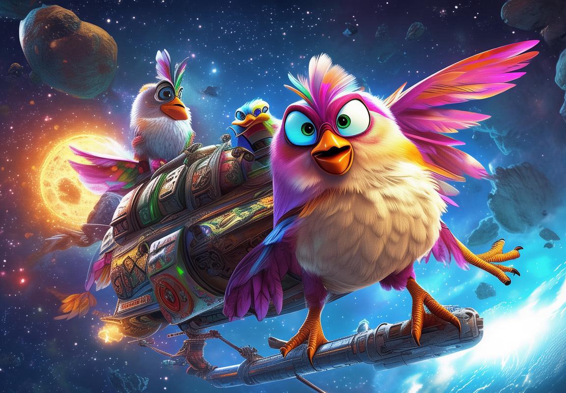 愤怒小鸟太空版侍魂：刀光剑影恶灵附身星际大冒险