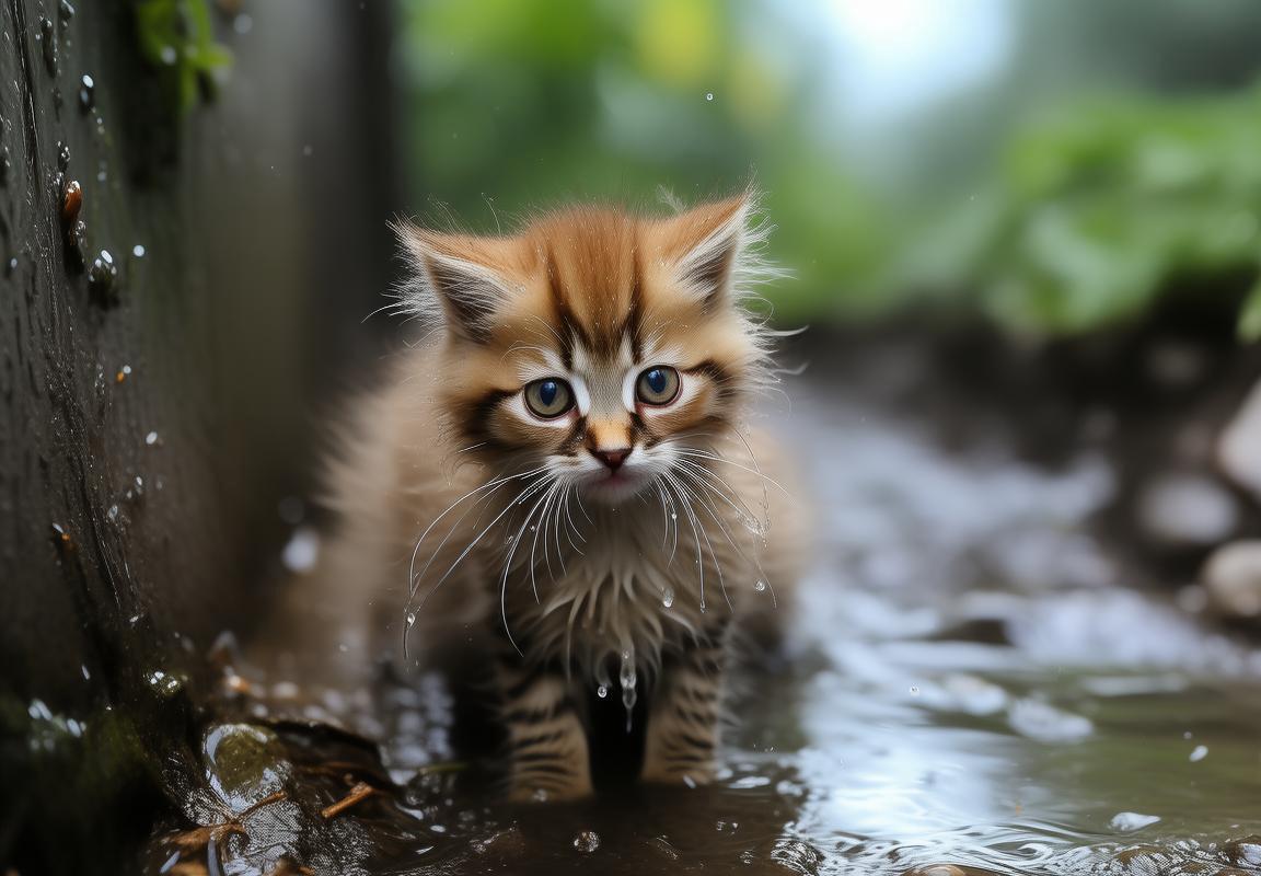 下水道捡到的小灵猫：街头探险家的惊喜之旅