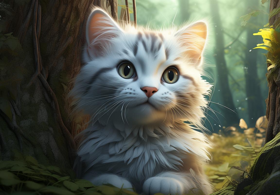 猫咪冒险：小白森林传奇之旅