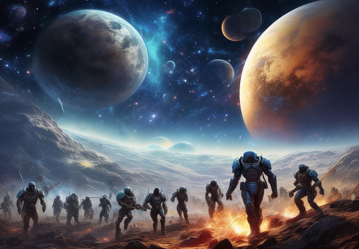 宇宙星际战争：战士守护家园的奇幻冒险