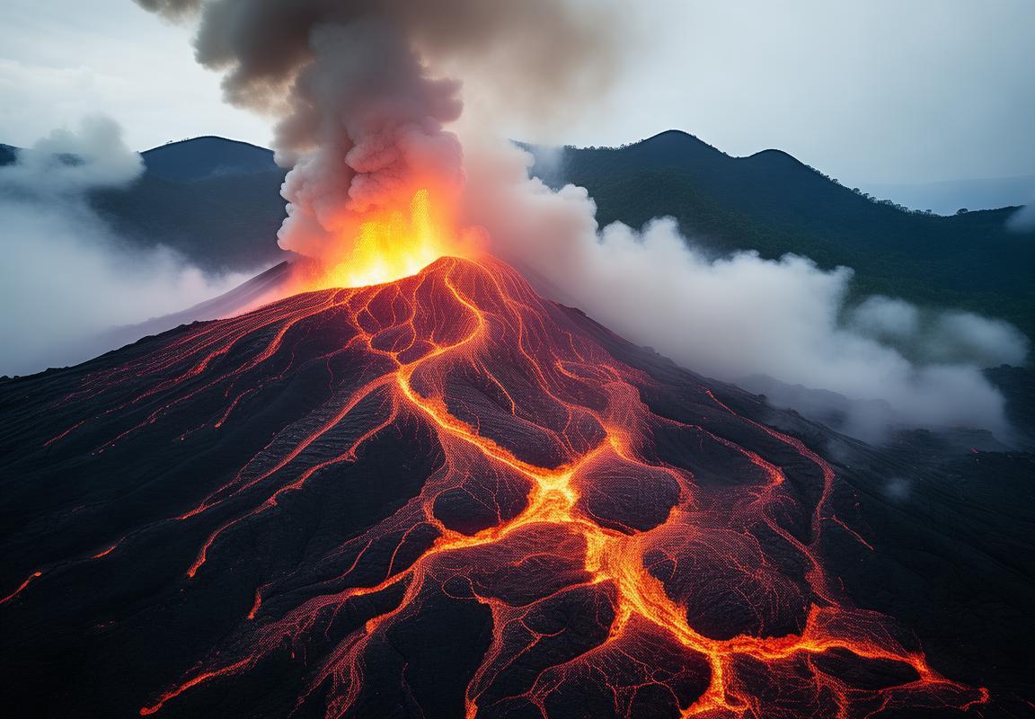 印尼伊布火山喷发：壮观景象下的自然奇观体验