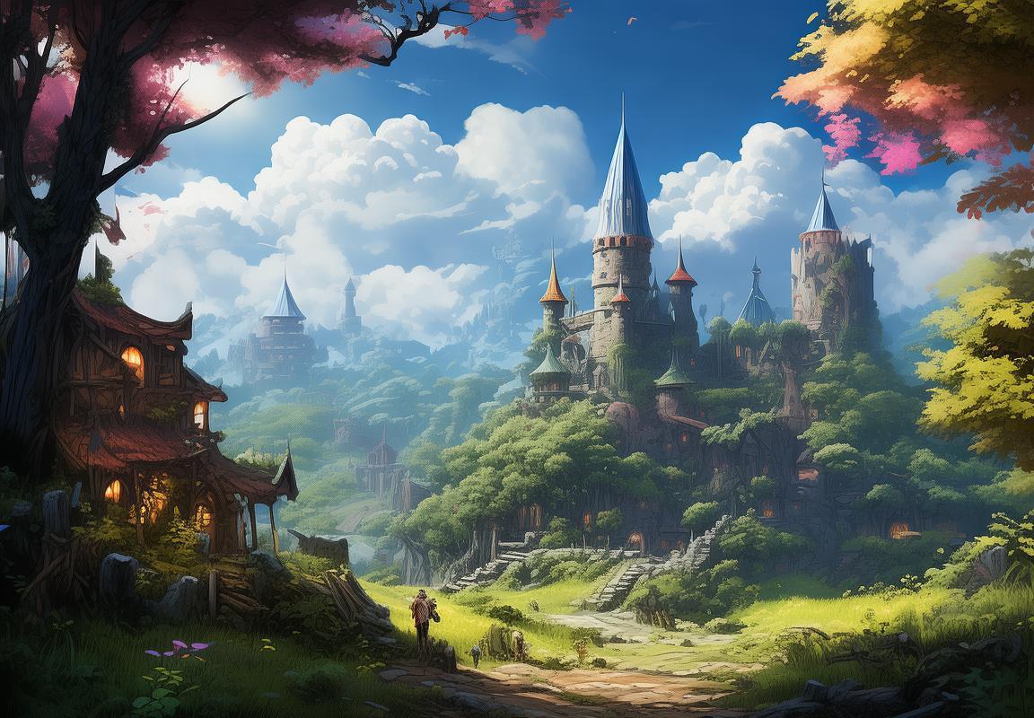 幻想神域：梦想启航，挑战巅峰的探险家之旅