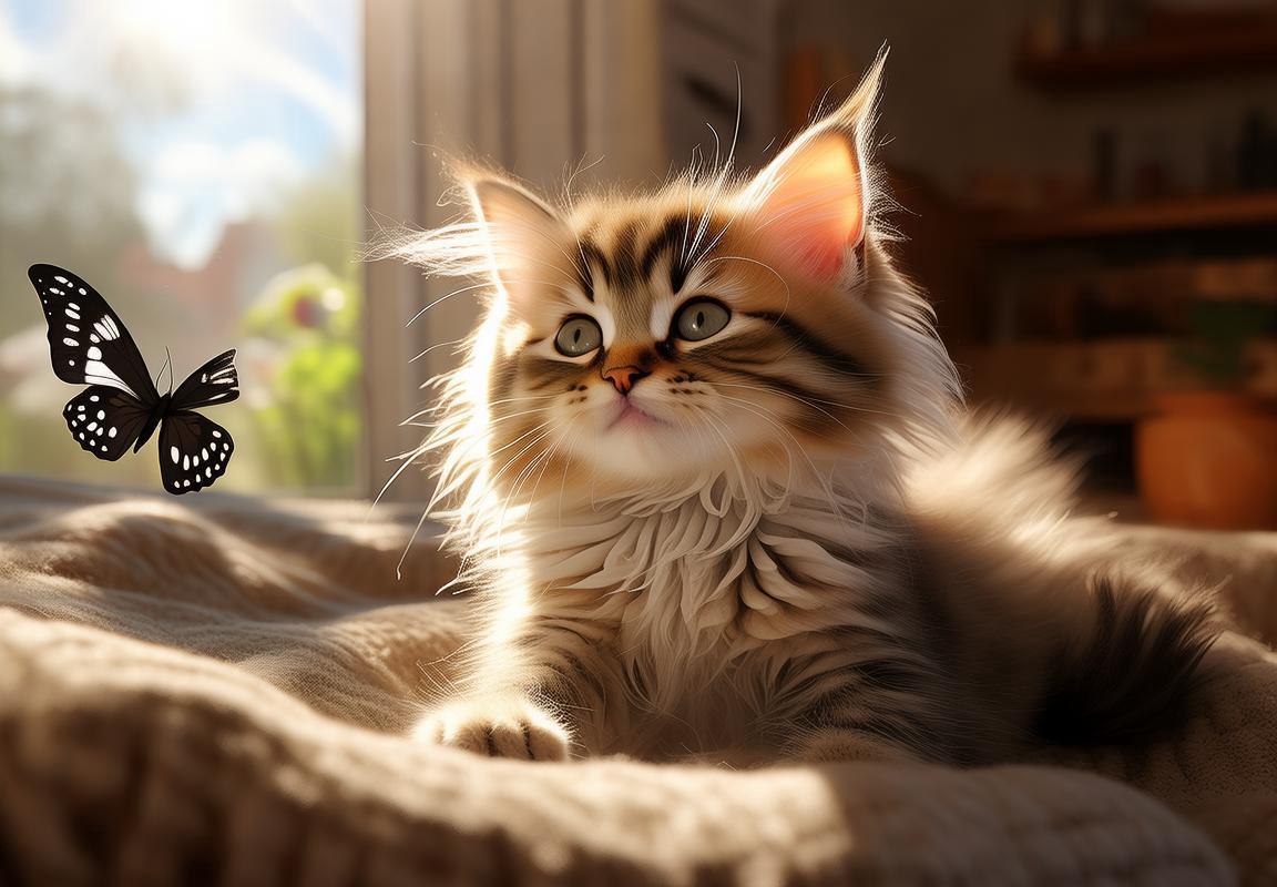 猫咪的神秘魅力与趣味瞬间：我们一起探索猫咪生活、习性、与人类互动及护理之道