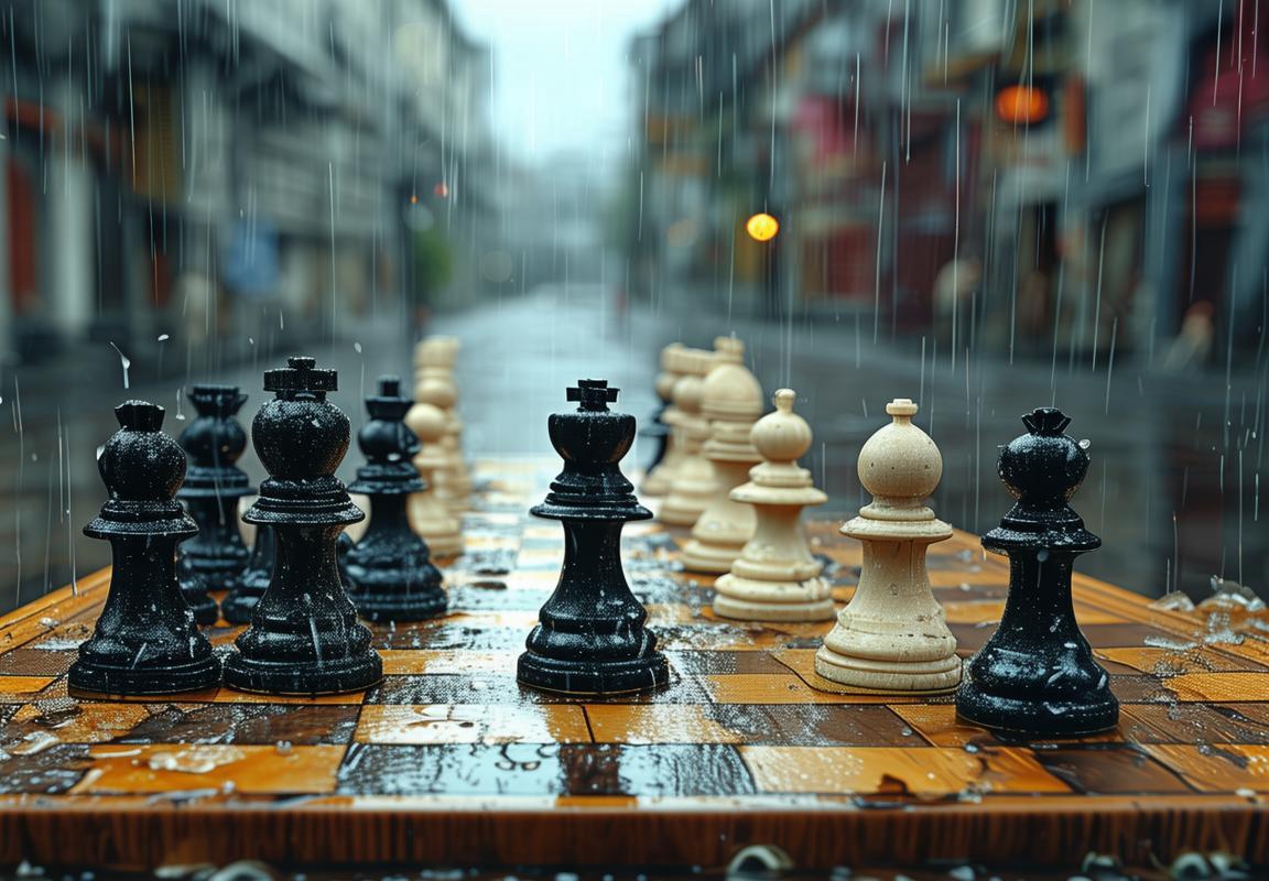 雨中棋局：暴雨纵横，创意无限智慧盛宴