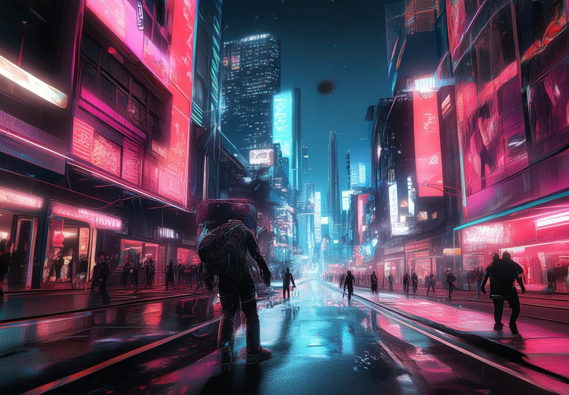 赛博朋克2077：虚拟现实中的未来世界探索与科技艺术融合