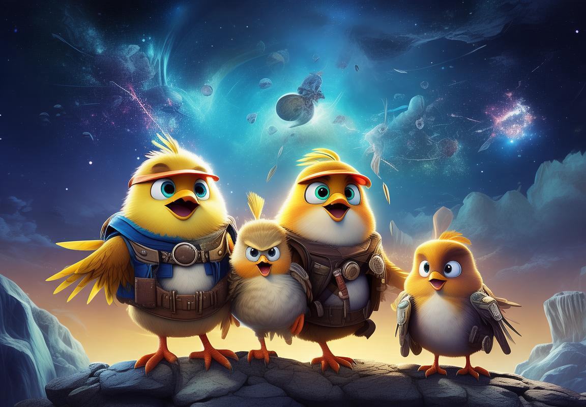 愤怒的小鸟朋友版星际争霸：温馨工坊中的星际探险之旅