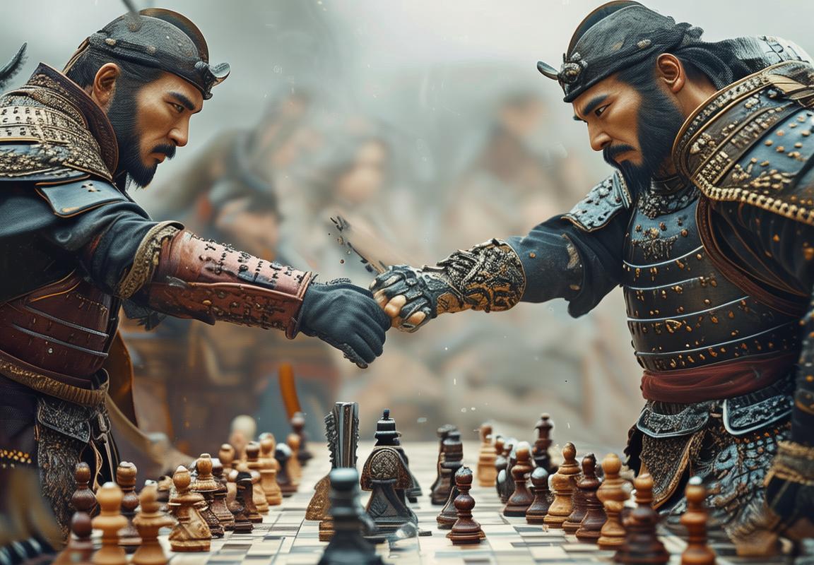 五子棋三国战纪：枪林弹雨共战沙场棋局激战