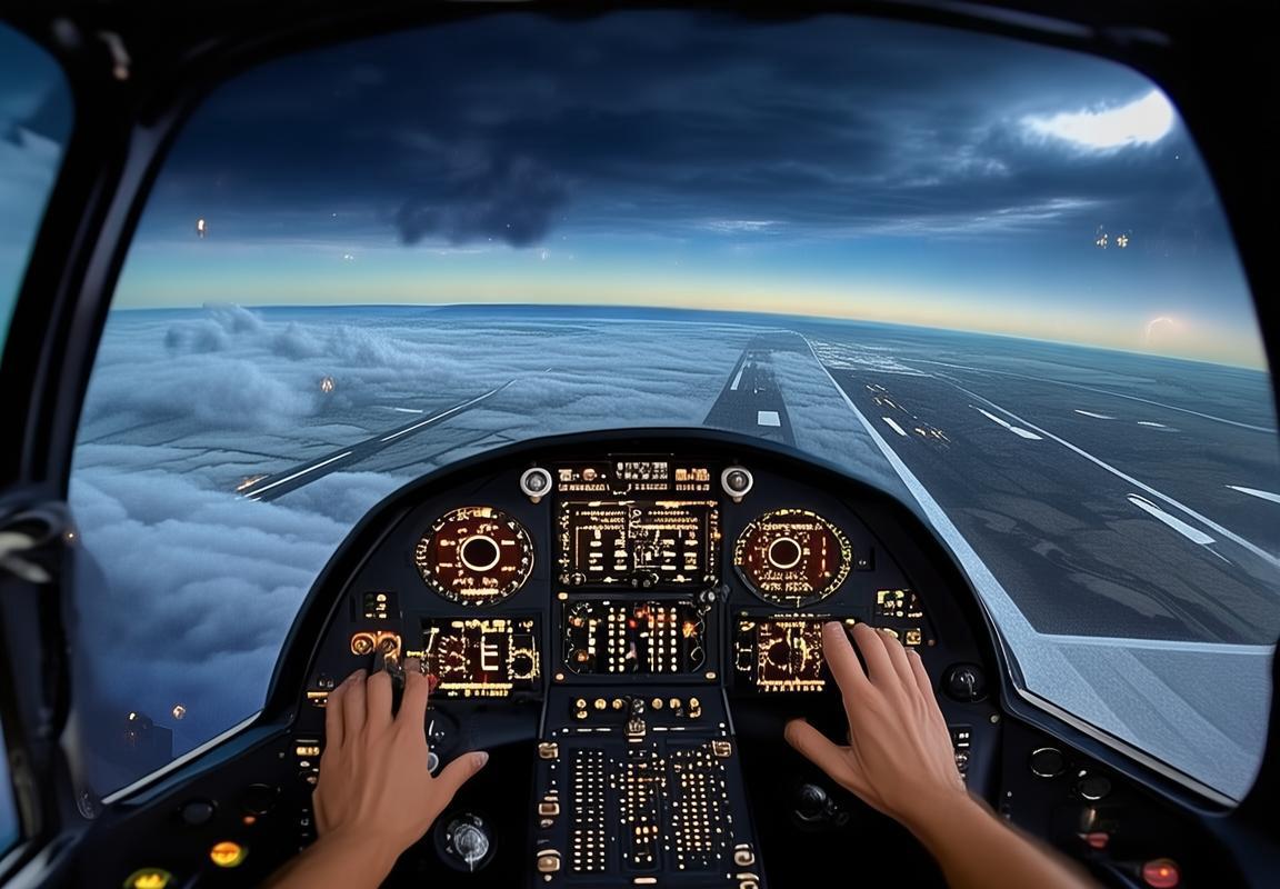 航空模拟器：速度与激情中的惊险飞行体验