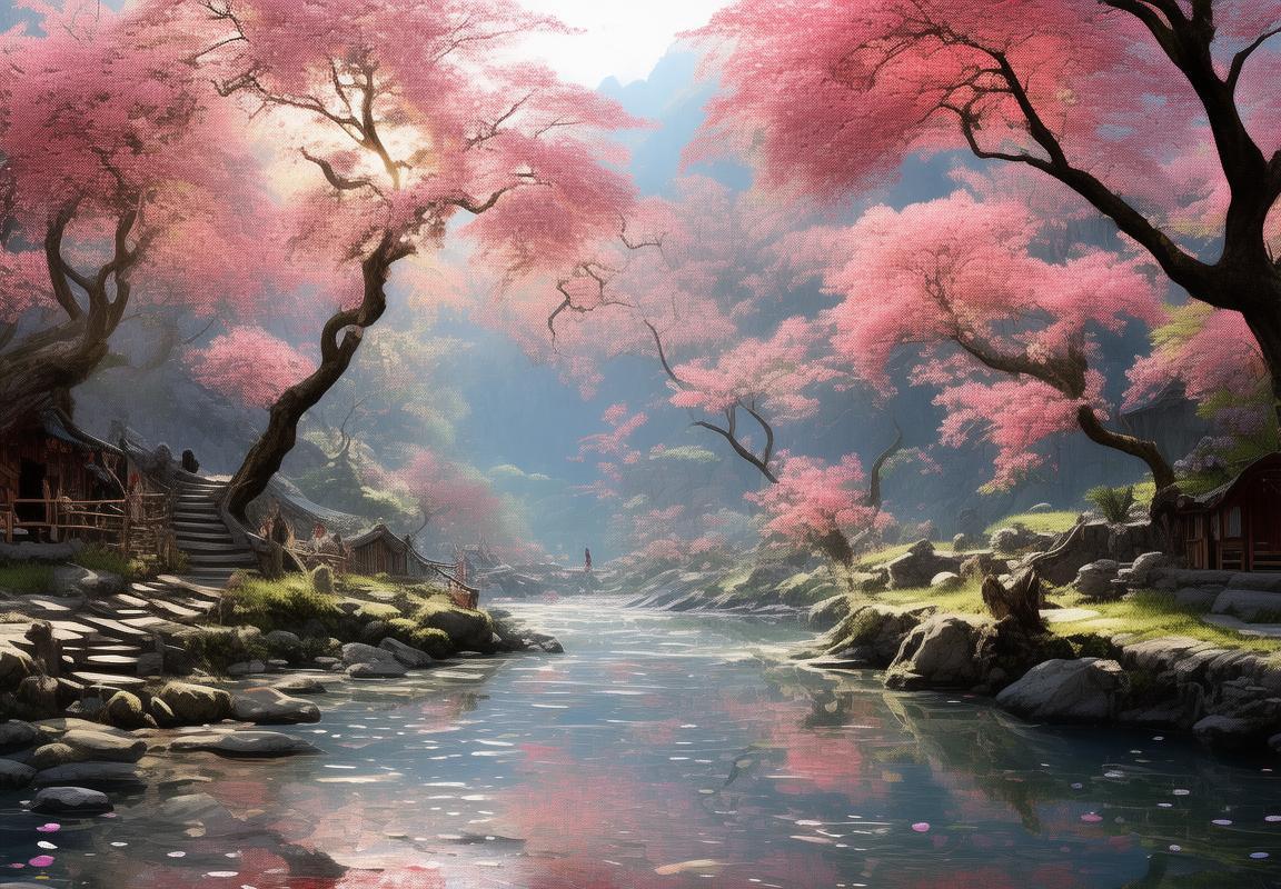 桃花源记：我们一起追寻陶渊明笔下的星星桃花源