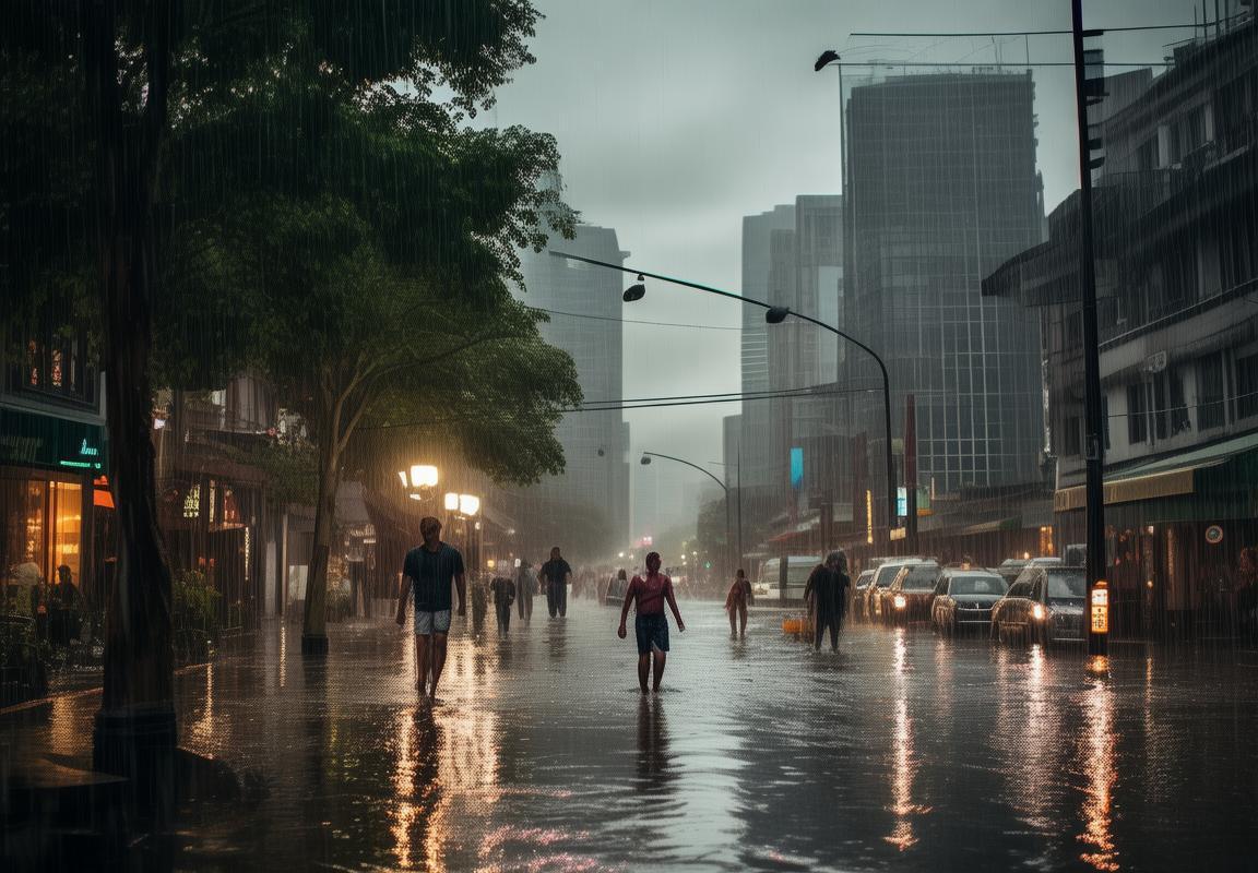 暴雨经典对决：英雄传奇，正义之战，风雨抗争下的英雄传说