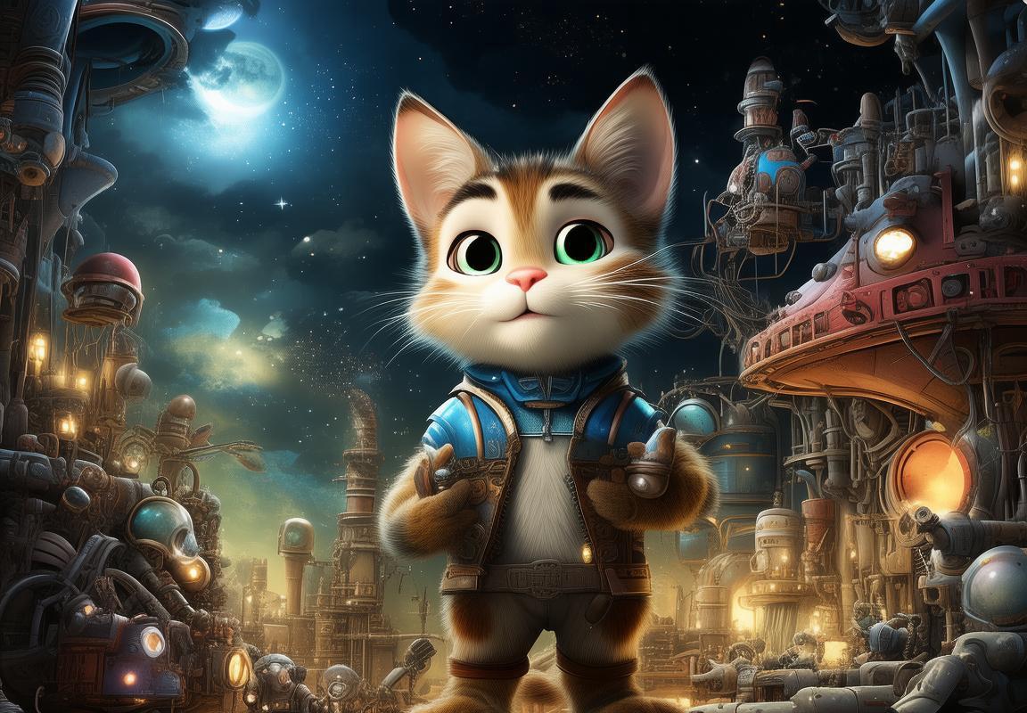 会说话的汤姆猫：童年伙伴中的异星工厂冒险之旅