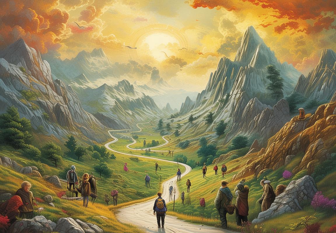 人生旅途中的颠簸智慧：我们一起绽放的温暖