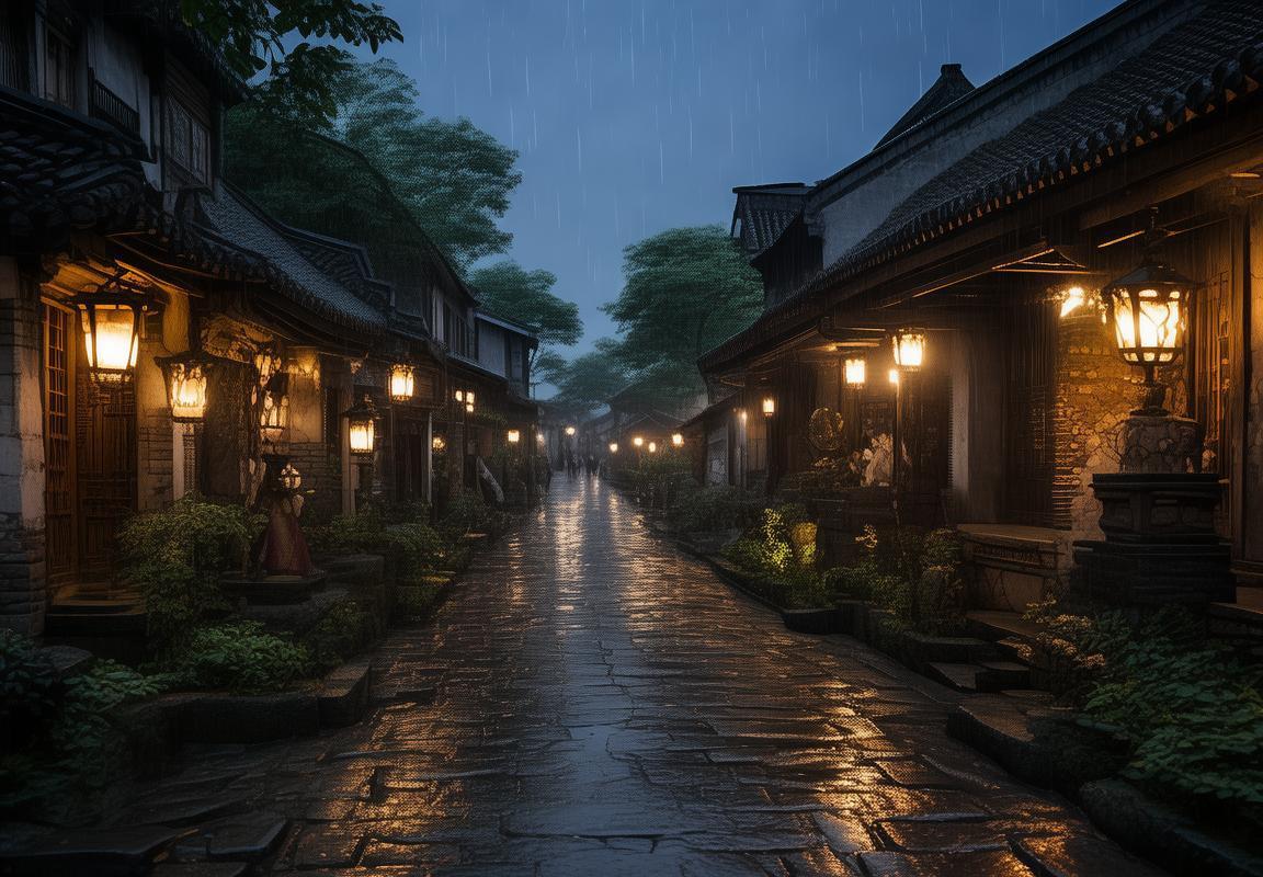江南百景图：黑暗之魂打造梦想之都，诗意盎然的江南水乡风情与传统现代交融