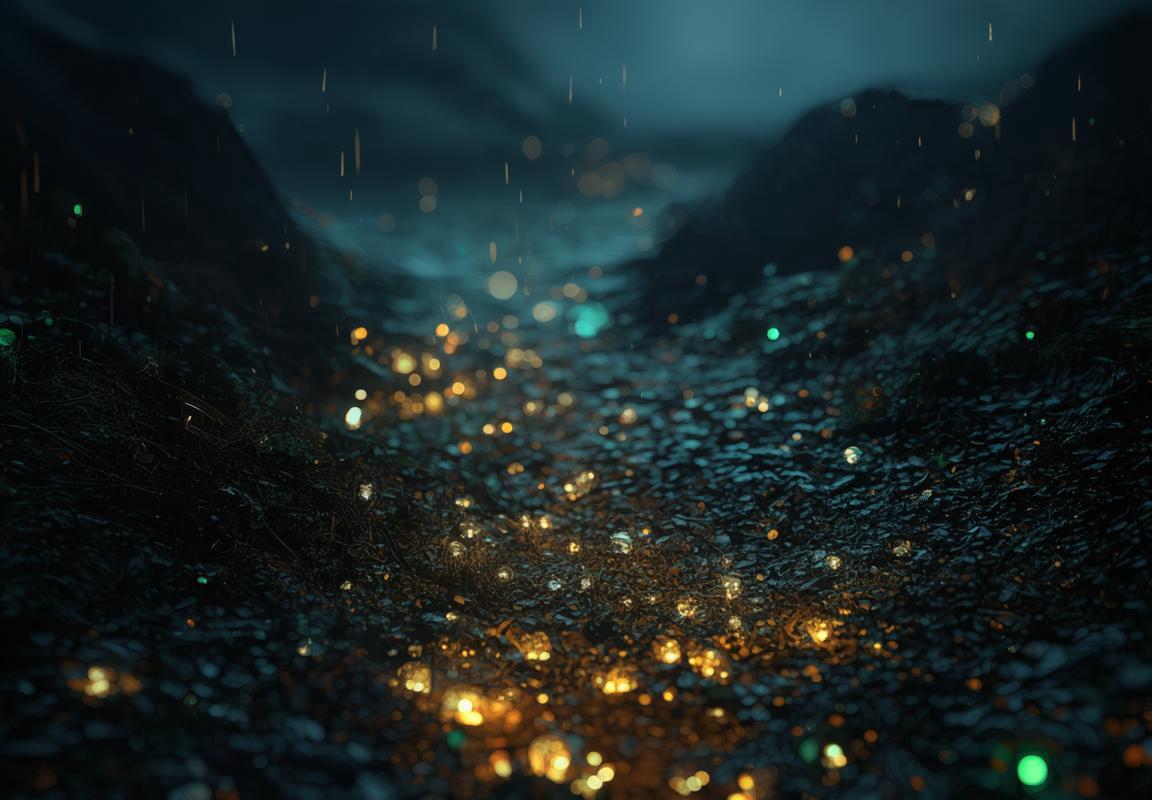夜幕低垂：微光闪烁中的黑暗世界探秘