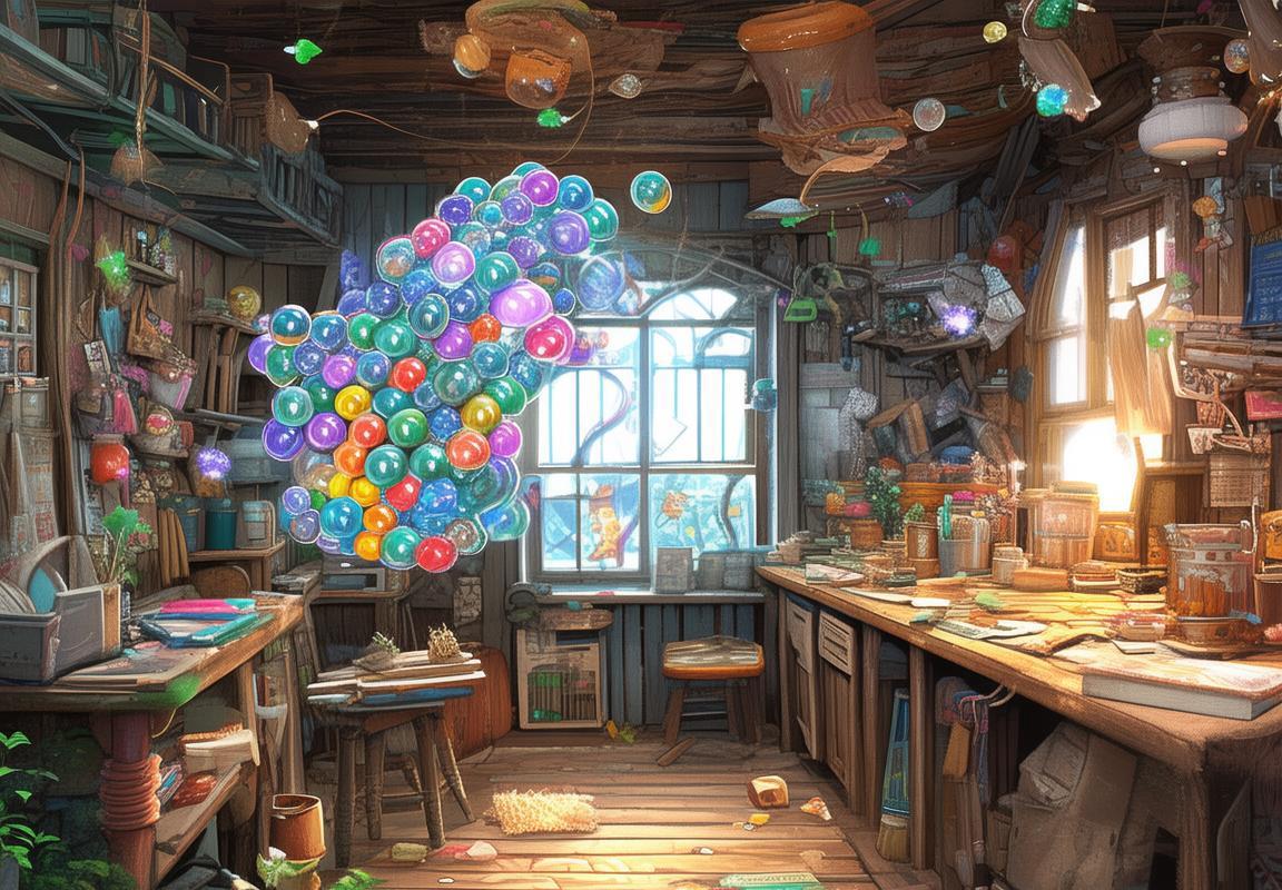 三少作品：泡泡龙与合金装备的交融，工坊生活中的温馨时光