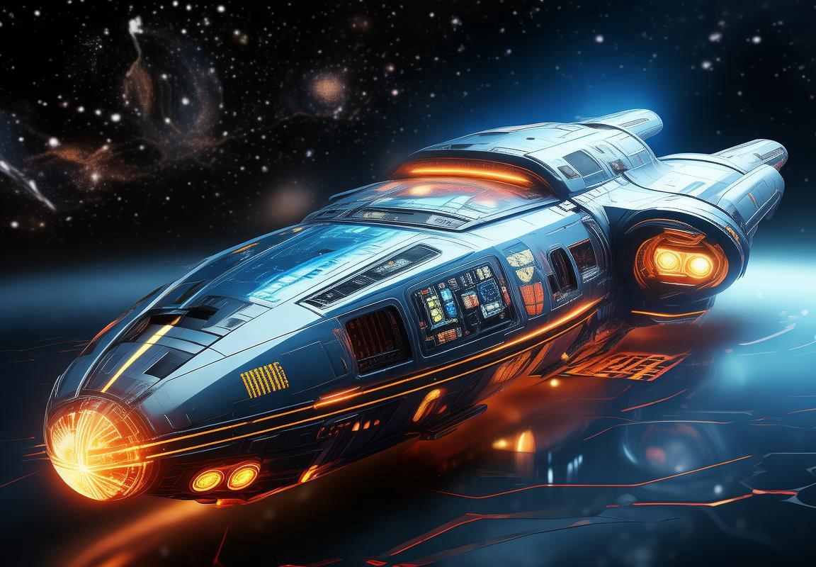 疯狂魔法飞船：星际探险与文明之旅