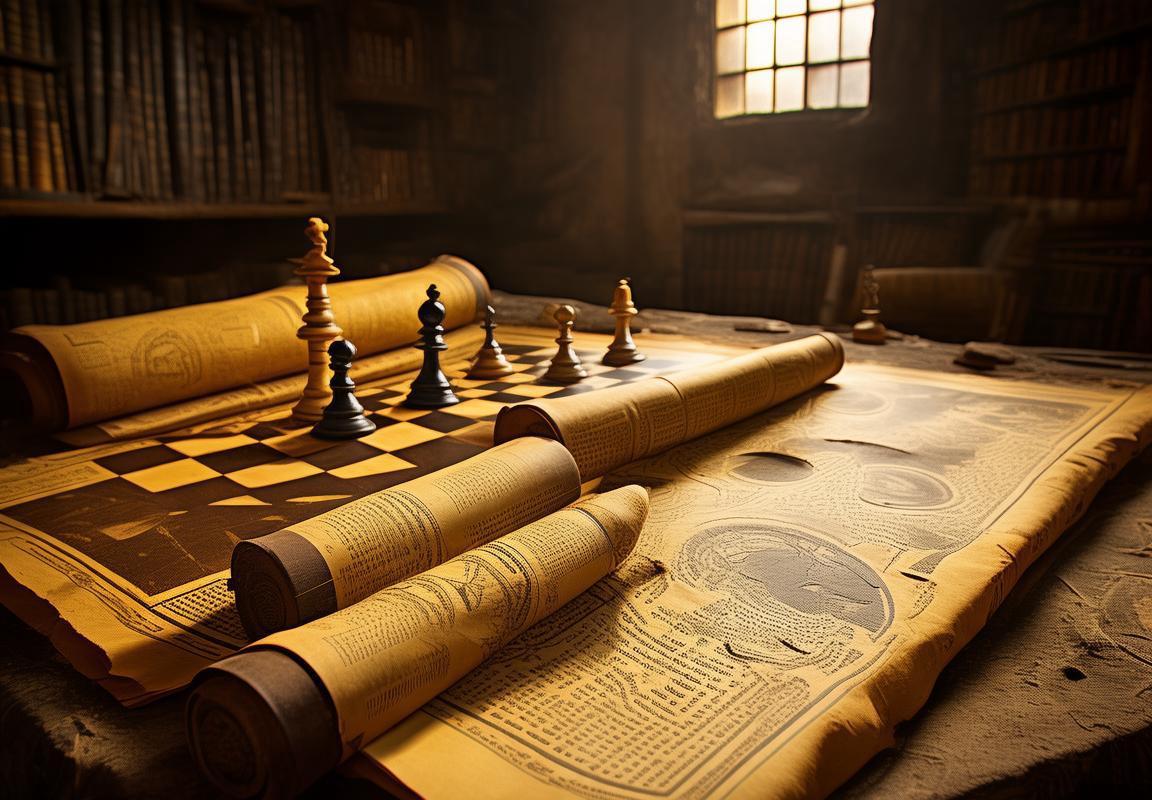 象棋新布局：翱翔蓝天上古卷轴中的智慧碰撞与传承