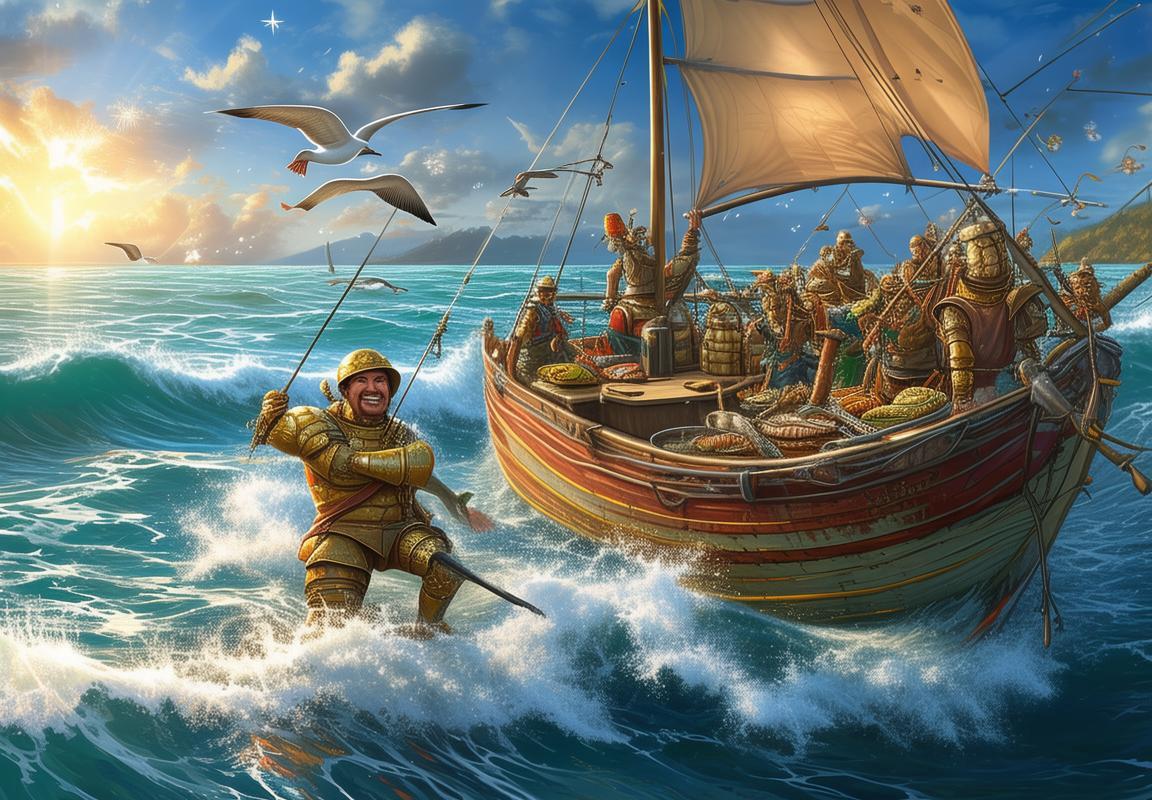 海洋奇遇：捕鱼达人的挑战之旅，我们一起体验