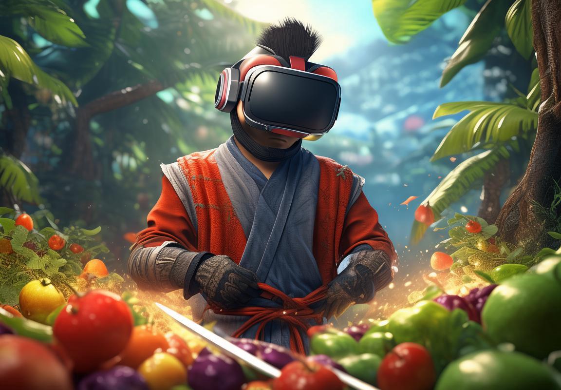 水果忍者VR版、月华剑士、精灵宝可梦：VR游戏新体验与华丽剑术展现