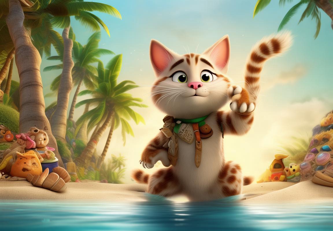 会说话的汤姆猫孤岛惊魂：创意无限，挑战与惊喜之旅