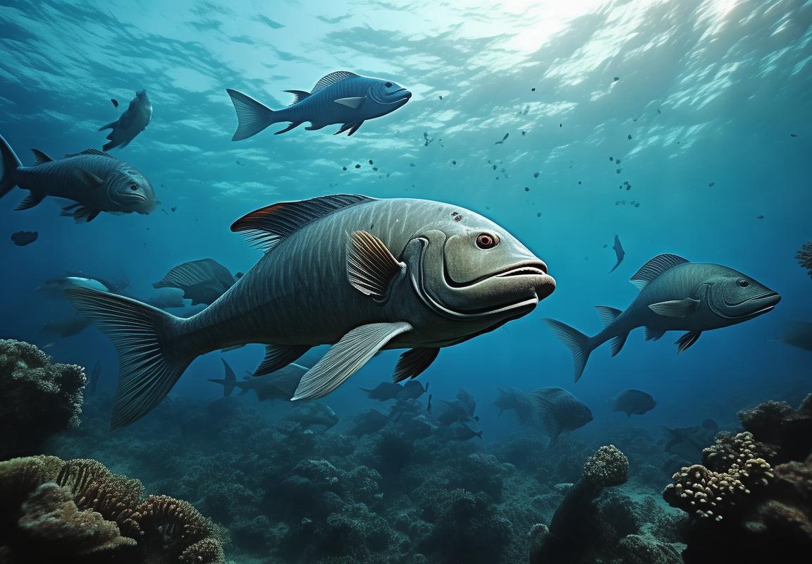 海洋生物大鱼吃小鱼 共同抵御僵尸生化危机保卫生态平衡