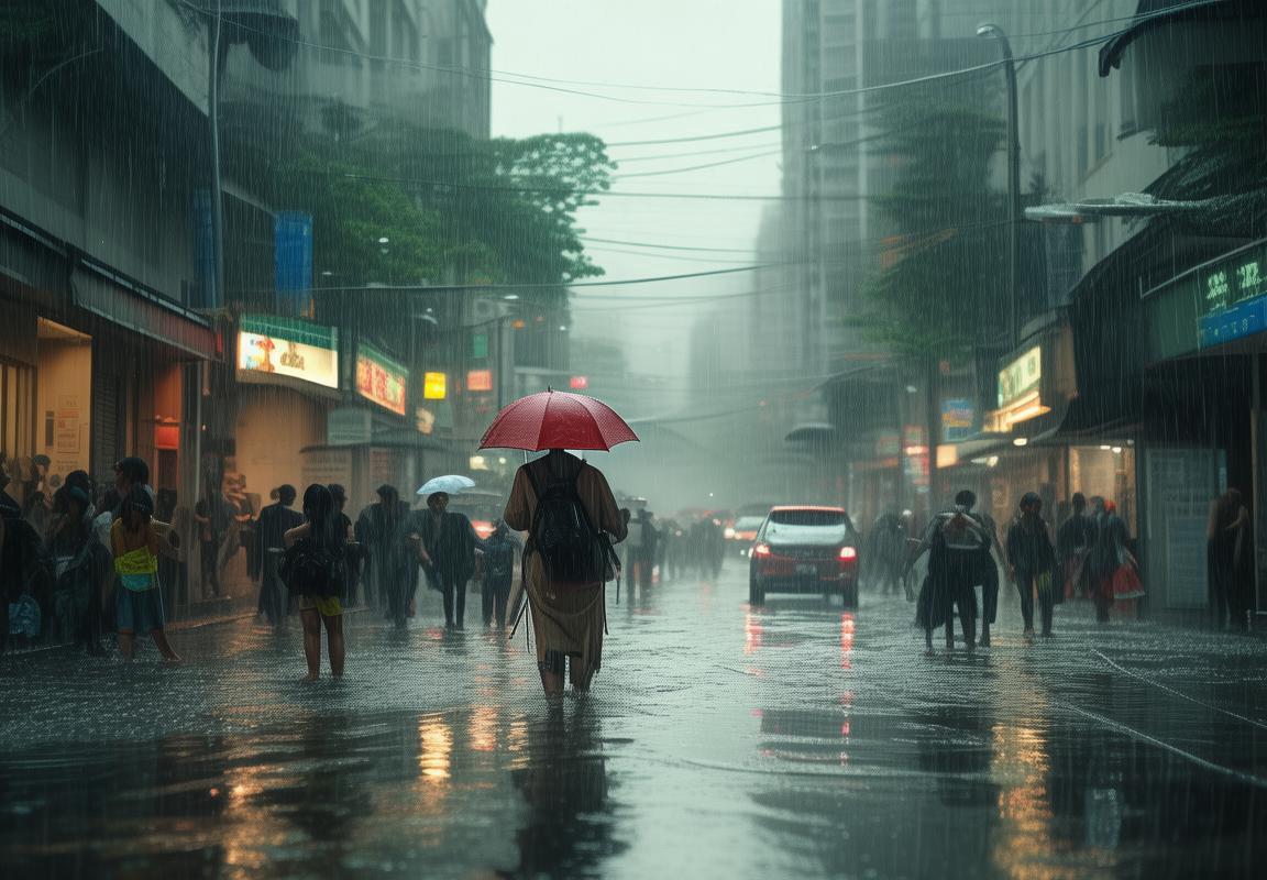 暴雨突破重围：应对策略与出行攻略