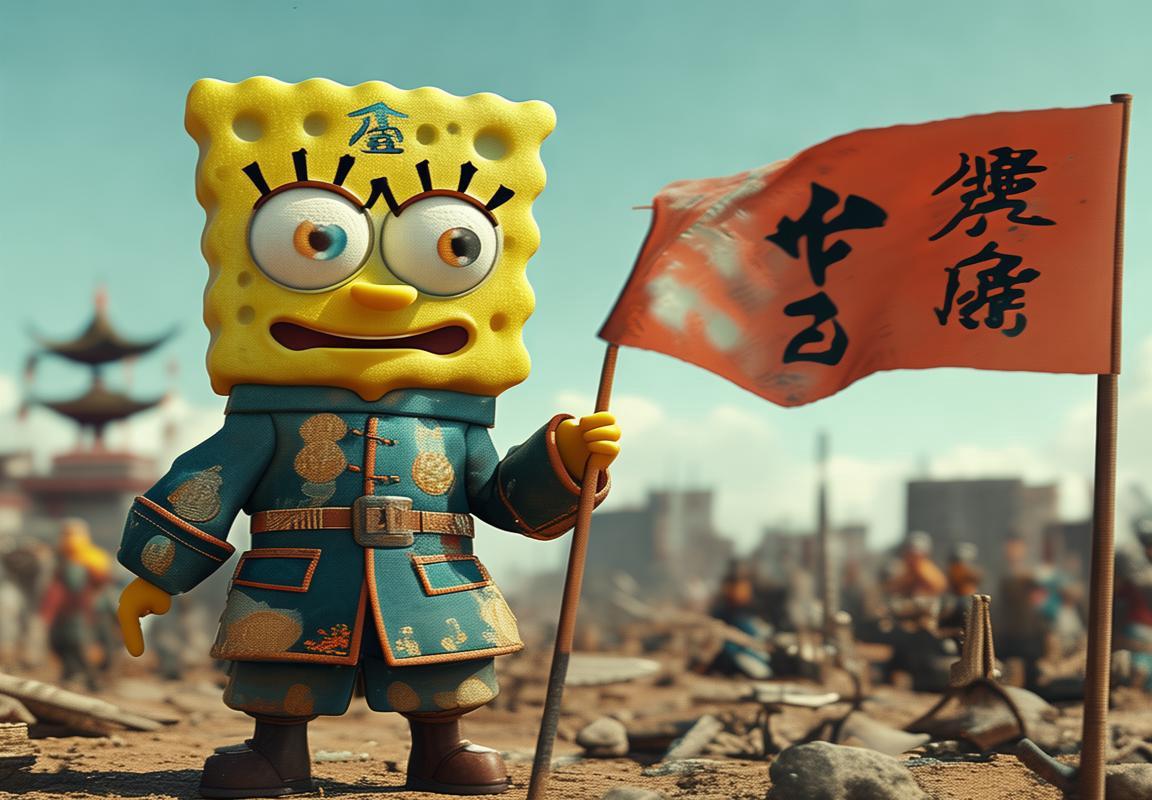 三国战纪：海绵宝宝成为国战纪中的和平使者
