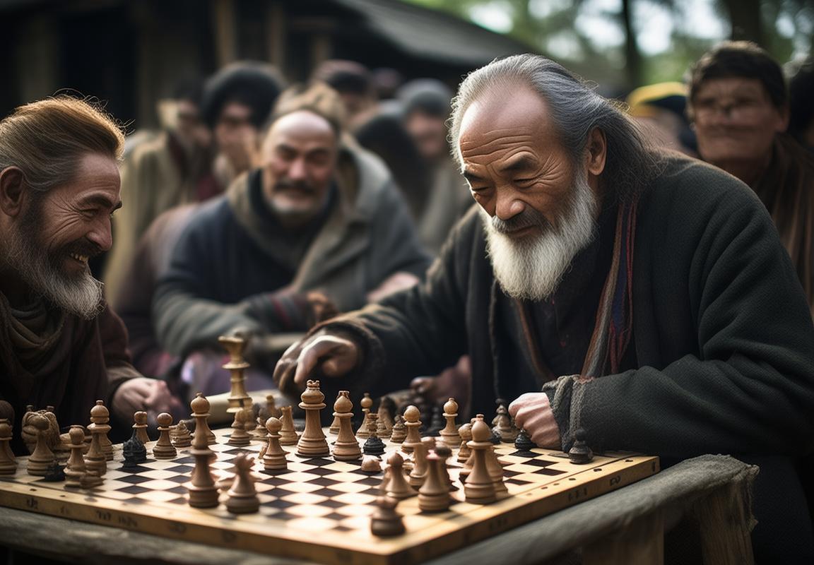 饥荒年代象棋强手对决：象棋精神在困苦中的绽放