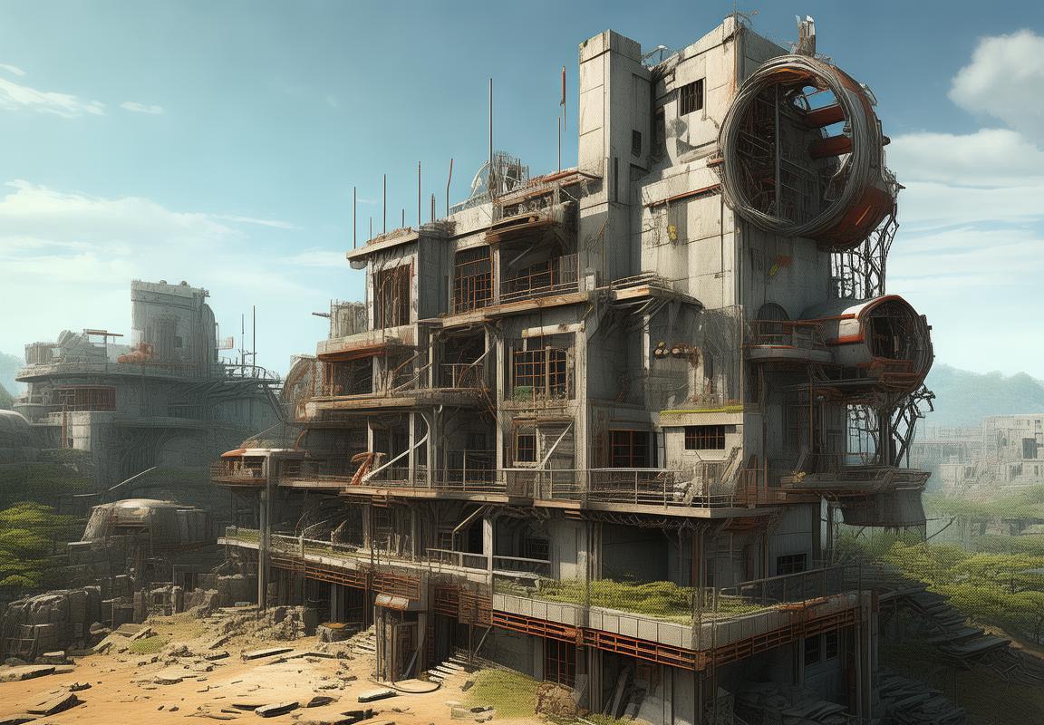 生化奇兵建筑工地模拟器：辐射环境中的建筑创作舞台
