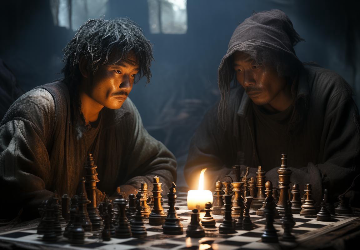 饥荒年代象棋强手对决：象棋精神在困苦中的绽放